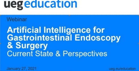 Assista hoje ao webinar Artificial Intelligence for Gastrointestinal Endoscopy &amp; Surgery