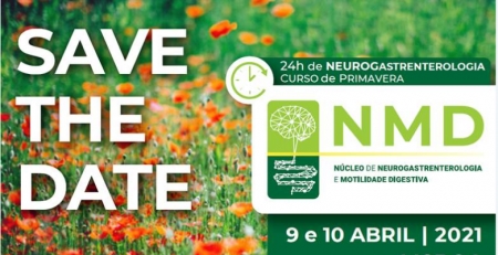 Save the date: 24h de Neurogastrenterologia Curso de Primavera